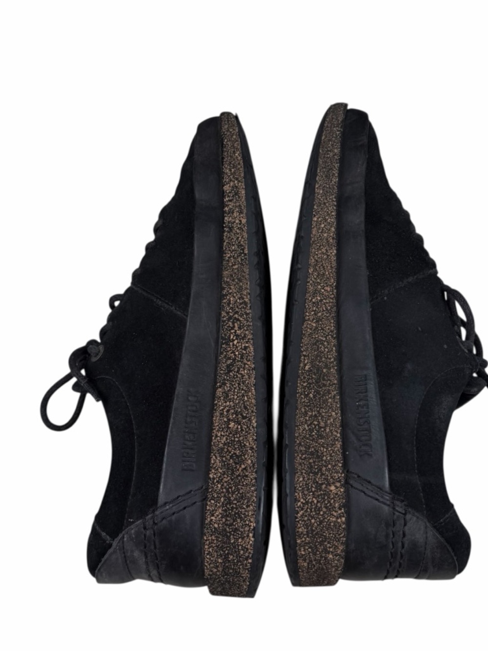 Birkenstock HONNEF LOW Black Suede Leather Size 39- US Womens-8 Mens-6 - Picture 9 of 13